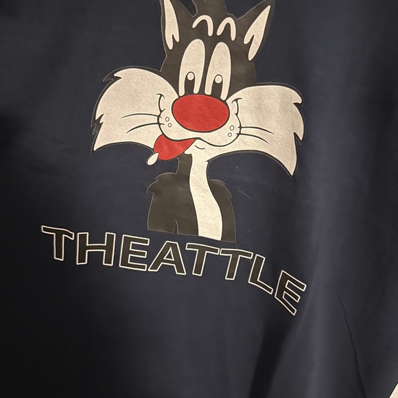 Vintage Looney Tunes Slyvester Theattle Size XL - Picture 2 of 4